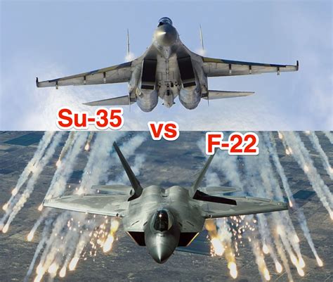 su-35 fighter jets vs f-22